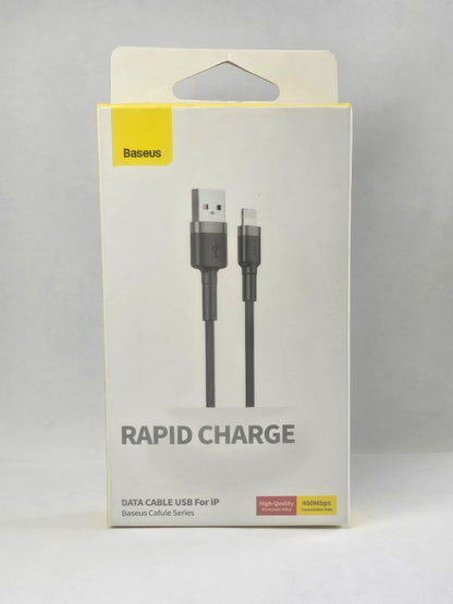 Cabo Baseus Cafule USB para Lightning Rapid Charge 480Mbps