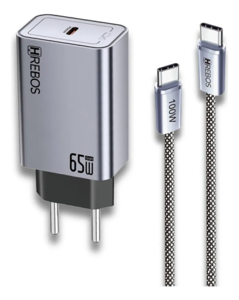 Carregador Hrebos CRG-228CC Maximum Charge 65W