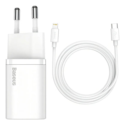 Carregador Baseus Compact Quick Charger U+C 20W EU Set