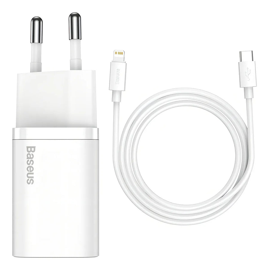 Carregador Baseus Compact Quick Charger U+C 20W EU Set
