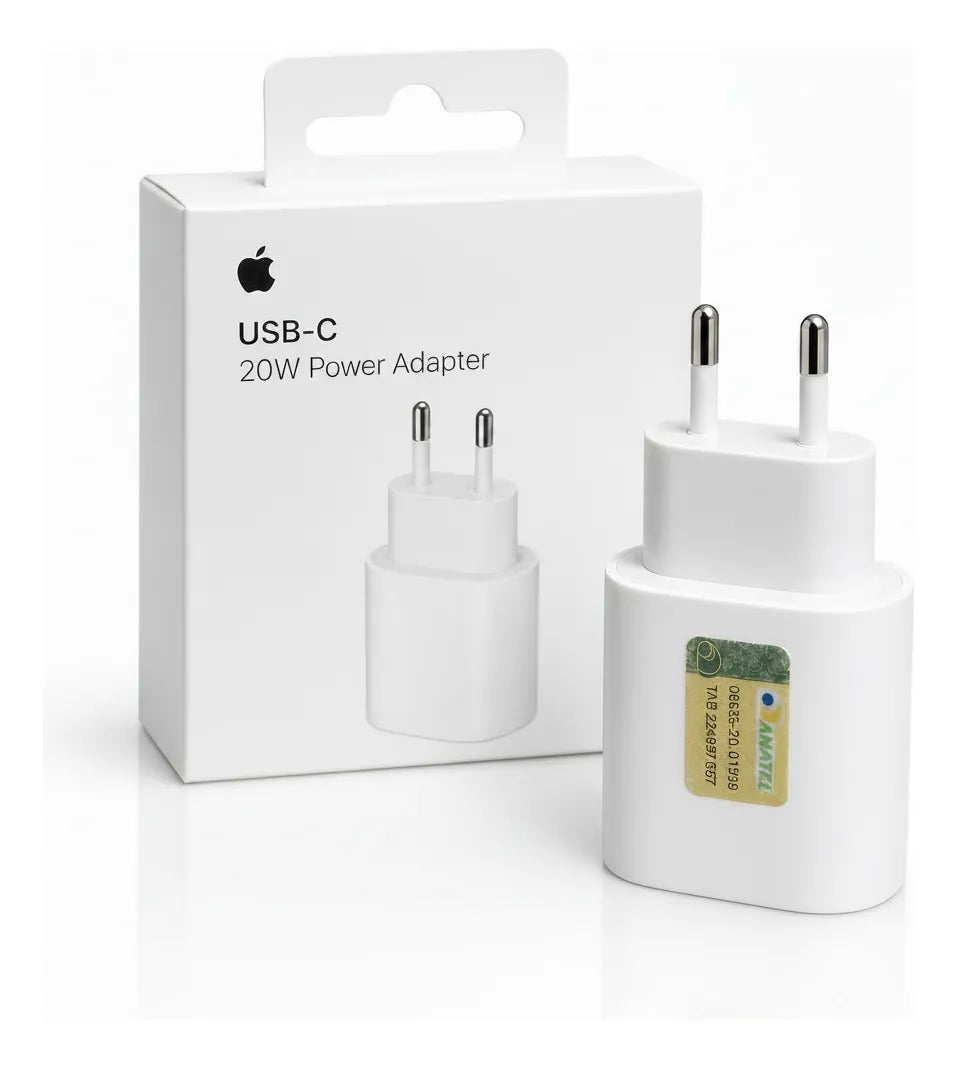 Apple USB-C 20W Power Adapter Carregador