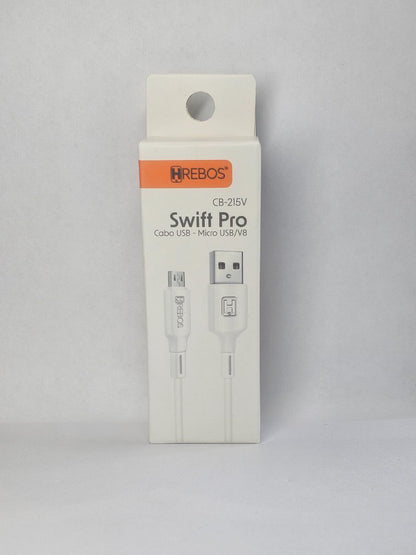 Hrebos CB-215V Swift Pro Cabo Micro USB/V8