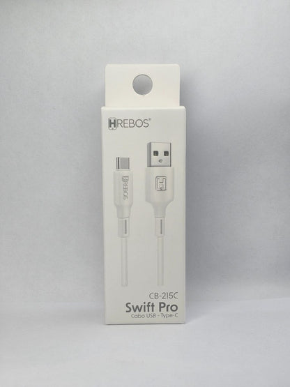 Hrebos CB-215 Swift Pro Cabo USB Type C