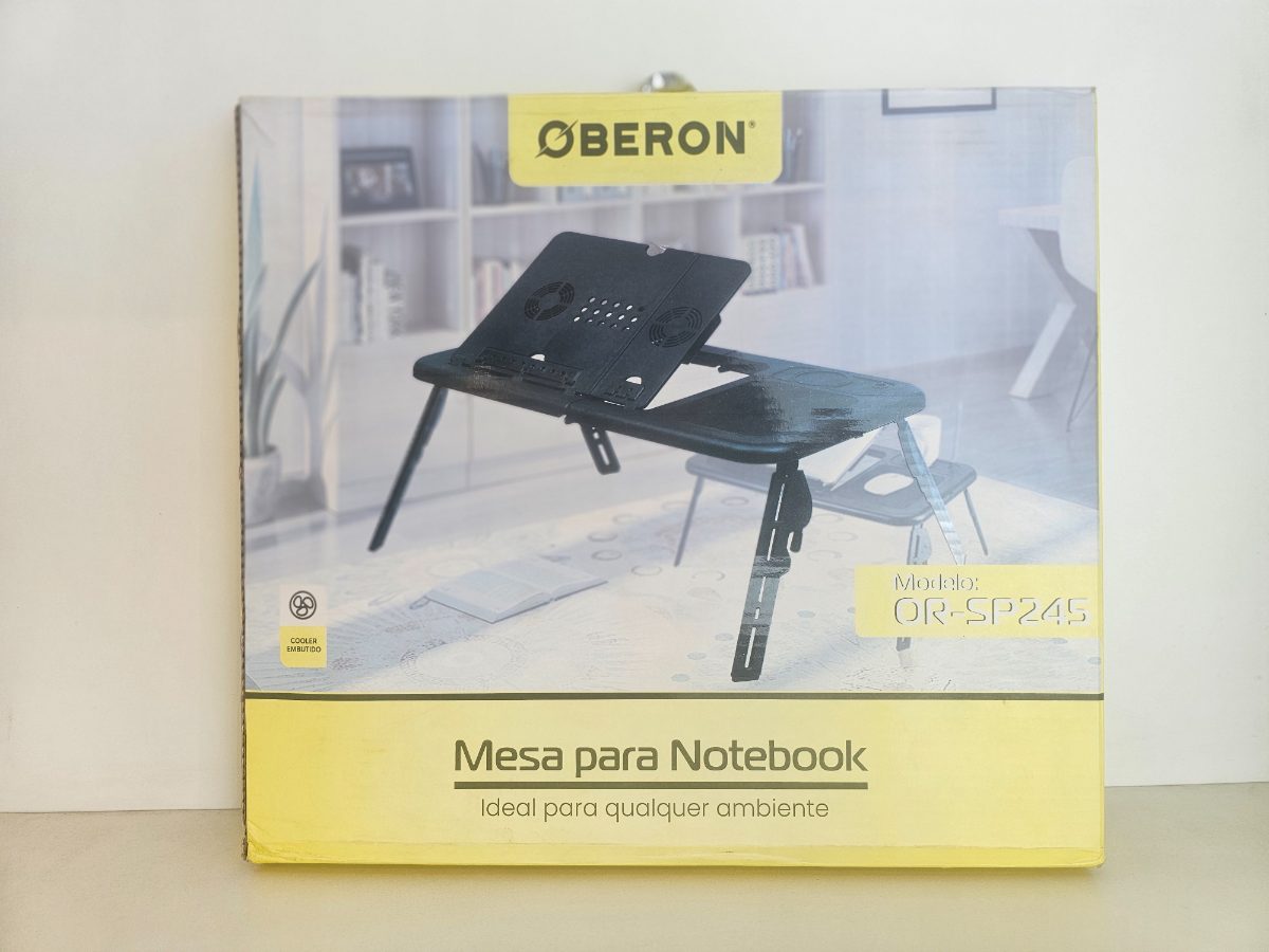 Mesa para Notebook Oberon OR-SP245 com Cooler Embutido